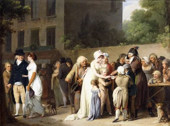The Conjurer on the Boulevards, 1806