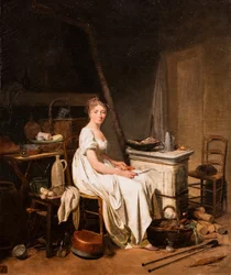 Kokken, ca. 1789–1799 (olje på lerret)