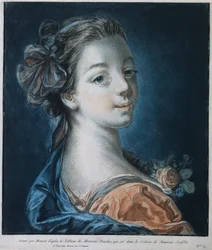 Leder for en kvinne Mme. Deshayes, c. 1771.