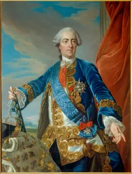 Portrett av Ludvig XV