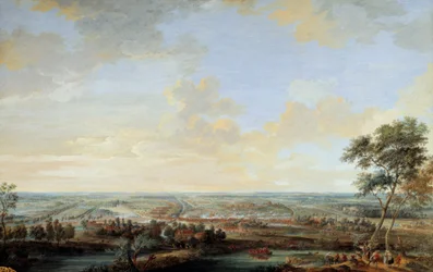 Krigen om den østerrikske arvefølgen (1741-1748): "" Slaget ved Melle vunnet av Viscount of Chayla, 9. juli