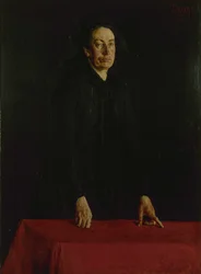 Portrett av Louise Michel 1830-1905, 1882.