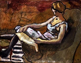 The Thinker, ca. 1916 (olje på panel)