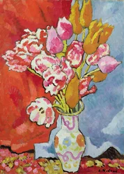 Tulipaner, ca. 1935 (olje på lerret)
