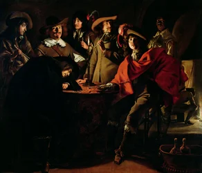 The Guards Smoking, 1643