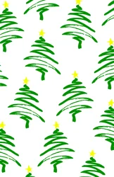 Funky Christmas Trees, 2017, Digital Media