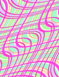 Swirly Check, 2011 (digital)