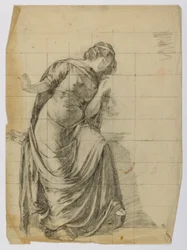 Uten tittel (Drapert kvinnefigur)