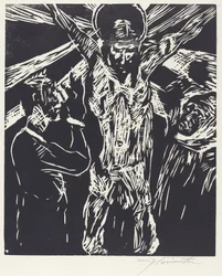 Kristus på korset Korsfestelsen, 1919.