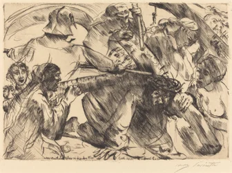 Kristus som bærer korset, 1916.