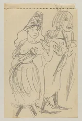 Lovis Corinth og Carl Strathmann