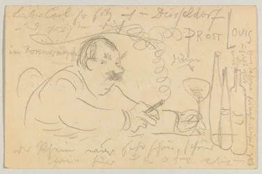 Lovis Corinth til Carl Strathmann: postkort, poststemplet 13. september 1907
