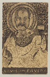 Lovis Corinth til Carl Strathmann: postkort, poststempel 17. mai 1897 (Ravenna)
