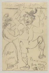 Lovis Corinth til Carl Strathmann: postkort, poststemplet 25. februar 1904