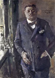 Portrett av Friedrich Ebert 1871-1925, president i det tyske riket, 1924.