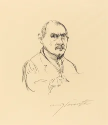 Selvportrett, 1914.