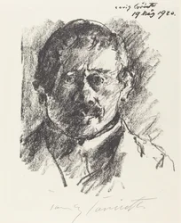 Selvportrett, 1920.