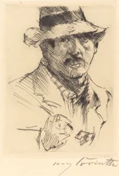 Selvportrett, 1920.
