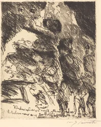 Far, det vil ikke gå bra hvis vi holder oss unna horden av soldater..., 1923.
