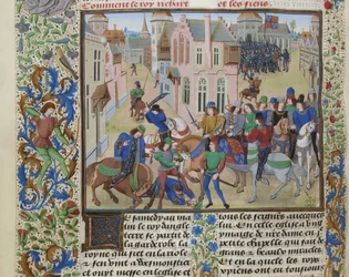 Wat Tylers død, ca 1470-1475.