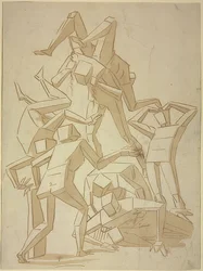Stereometriske figurer velter over hverandre (kopi)