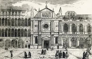 San Geminianus kirke (revet i 1807)