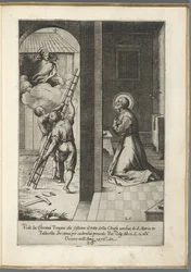 Filippo Neri ser Maria bære taket på Santa Maria i Vallicella Life of Saint Filippo Neri (serietittel)