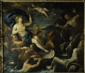 Acis og Galatea (olje på lerret)
