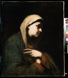 ""Marie Madeleine"" Peinture de Luca Giordano (1632-1705) 17. em. Mikhail Kroshitsky kunstmuseum, Sevastopol (Sebastopol) Ukraina