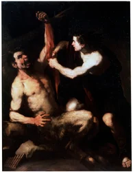 Marsyas og Apollo, tidlig på 1650-tallet