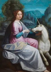 Damen og enhjørningen Damen og enhjørningen