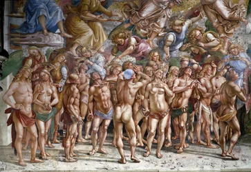 Dommedag: de utvalgte. Detalj