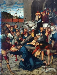 Lidelsessyklus - Kristus bærer korset