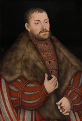Portrett av Joachim II, kurfyrste av Brandenburg
