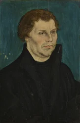 Portretter av Martin Luther og Katharina von Bora