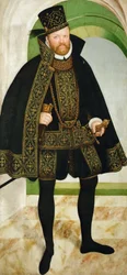 Tysk: Kurfyrste Augustus av Sachsen (1526–1586) Augustus, kurfyrste av Sachsen (1526–1586)