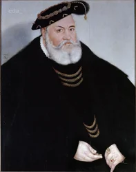Portrett av markgreve Georg den fromme av Brandenburg-Ansbach