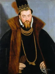 Portrett av markgreve Georg Fredrik av Brandenburg-Ansbach-Bayreuth