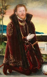 Portrett av prins Joachim Ernst av Anhalt