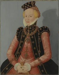 portrett av en saksisk prinsesse