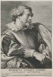 Portrett av Hubert van den Eyden.