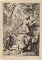 Saint Francis mottar Stigmata