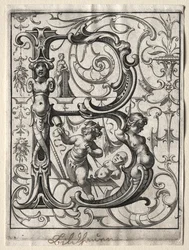 Nytt ABC-hefte: B, 1627.