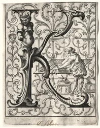 Nytt ABC-hefte: K, 1627.