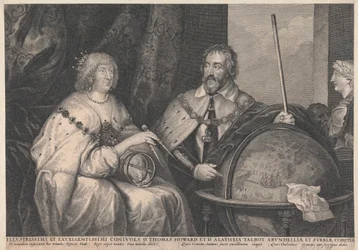 Thomas Howard, 21st Earl of Arundel og Alethea Howard (née Talbot), 13th Baroness Furnival, grevinne av Arundel