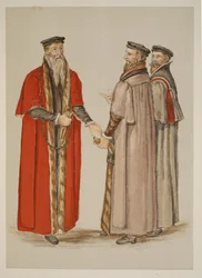 Lord Mayor, Aldermen and liveryman, fra en beskrivelse av England skrevet under Elizabeth I