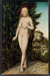 Venus står i et landskap - Venus, står i et landskap …
