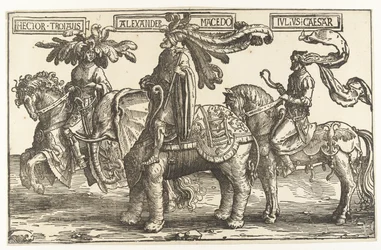 Heltene Hector av Troja, Alexander den store og Julius Cæsar The Nine Heroes (serietittel)