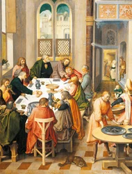Nattverden, av Lucas van Leyden (cirka 1494-1533)