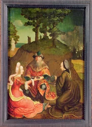Lots døtre får sin far til å drikke vin, ca. 1508-15 (olje på eik)